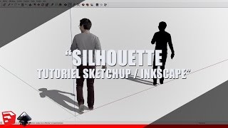 TUTO SKETCHUP  INKSCAPE  Silhouette [upl. by Mcloughlin397]