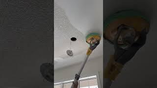 Dewalt drywall sander construction satisfying tapingdrywalldrywallfinisher drywall taping [upl. by Leacock]