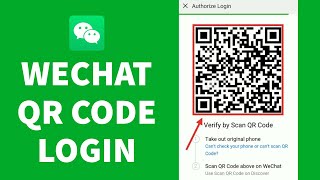 WeChat Login Sign In How to Login WeChat from QR Code [upl. by Sclater]