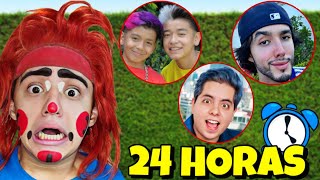 YOUTUBERS DECIDEN MI DÍA POR 24 HORAS [upl. by Bilac]