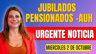 AnsesBONO CONFIRMADO en Octubre‼️MILEI quitará la AUH y la TARJETA ALIMENTAR JUBILADOS PNC AUH 😳 [upl. by Anaehs]