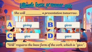 quotMaster the Tenses Ultimate Grammar Quiz Challenge  Can You Beat the Clockquot [upl. by Virgilio]