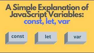 Understanding JavaScript Variables Let Var Const and Beyond [upl. by Gery]