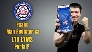 LTO LTMS PORTAL REGISTRATION ONLINE 2023｜Paano Mag Create Ng Account [upl. by Amian]