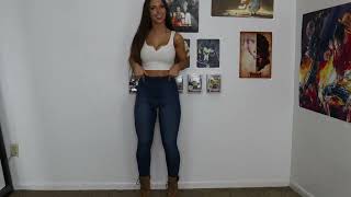 My Favorite Jeans Try On Haul Autumn Outfits 2020 004 [upl. by Highams652]