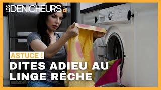 Dites adieu au linge rêche avec cette astuce simplissime [upl. by Berlauda]