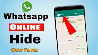 WhatsApp Par Online Hota Huwa Bhi Offline Kaise Dikhe  How to Disable WhatsApp Online Status [upl. by Mcgraw]