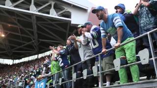 Raw video Seahawks fans break record for loudest stadium [upl. by Euqinorev]