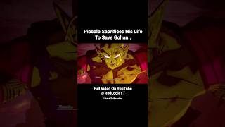 Piccolo Sacrifices His Life To Save Gohan  Freaks  Surf Curse dragonball dbz dragonballz anime [upl. by Xonk22]