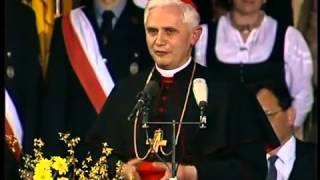 Papst Benedikt XVI Kardinal Ratzinger Abschied als Erzbischof von München und Freising 1982 [upl. by Ydissahc759]