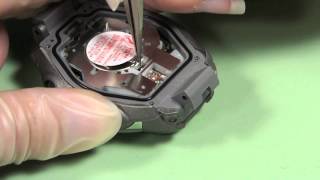 How to Change a CTL1616 Rechargeable Watch Battery in a Casio GShock [upl. by Xavier]