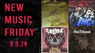 New Music Friday  Rock and Metal Releases Preview for 9624 [upl. by Tunk351]