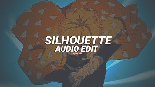 silhouette  pastel ghost edit audio [upl. by Dnalloh]