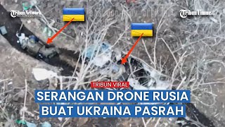 Drone Kamikaze VT40 Rusia PorakPorandakan Benteng Infanteri Ukraina Dalam Satu Pukulan [upl. by Newnorb]