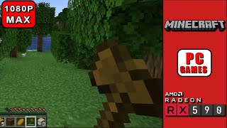 Minecraft on AMD RX 590  Intel i7 4770  16GB RAM  FPS Performance Test [upl. by Lubow]