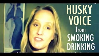 Will Smoking amp Drinking Create a Husky Singing Voice  Vocal Myths Exposed [upl. by Asiram]