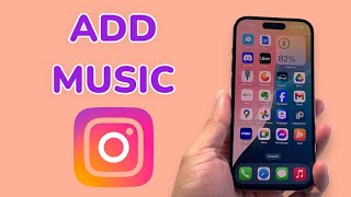 How to Add Music To Instagram Post [upl. by Malvie385]