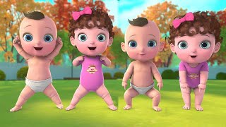 Head Shoulder Knees and Toes  Kids Songs amp Nursery Rhymes NuNuTVNurseryRhymes [upl. by Claudie]