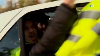 Leffet surprise des gilets jaunes à Toulouse le 17 novembre [upl. by Drofnelg]