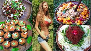 What I Eat In A Week On The Frugivore Diet Raw food [upl. by Peri519]