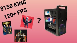 150 Gaming PC That Runs 120FPS [upl. by Godewyn753]