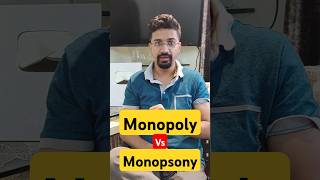 Monopoly vs Monopsony shortsviral economics economy [upl. by Kinna]