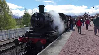 The Strathspey Steam Railway plus The Royal Scotsman train [upl. by Shelden819]