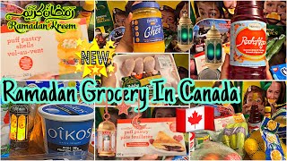 Ramadan Grocery Shopping In Canada  First Ramadan in Canada  DUBAI TO CANADA SERIES🇨🇦 [upl. by Miquela]