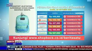 Perbandingan Harga eCommerce Jansport Superbreak Ocean Ombre Backpack Wanita [upl. by Fink]