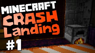 Minecraft Crash Landing 1 quotComposting amp Furnacequot [upl. by Bills]