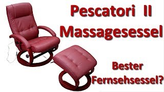 Massage Fernsehsessel Relaxsessel Pescatori II  Bester Massagesessel [upl. by Ameerak]