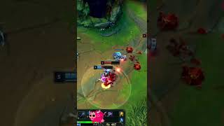 ashe versus KogMaw zed morgana oyun keşfet leagueoflegends viral shorts MeanGirls [upl. by Nauwtna]