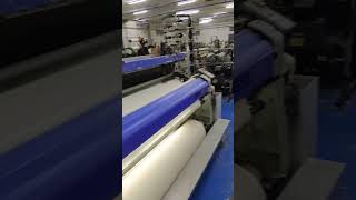 Air jet loom machine textails tamilnadu India shortsabe trending [upl. by Anneis181]