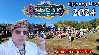 Carolina Renaissance Festival  Opening Day 2024  Found a few changes and new vendors [upl. by Loyce]