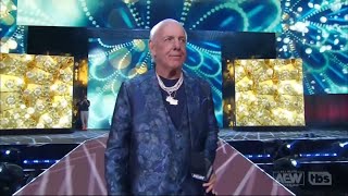 Ric Flair DEBUT Entrance  AEW Dynamite October 25 2023 [upl. by Yllak20]