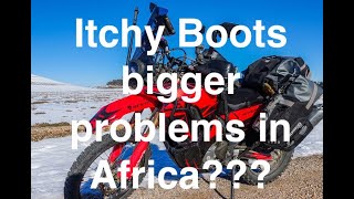 Itchy Boots bigger problems in Africahondamotorcycles [upl. by Specht803]