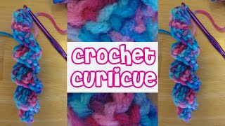 How to Crochet a Curlicue [upl. by Yonita757]