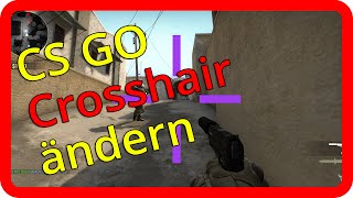 CS GO Crosshair ändern und in config einfügen  Fadenkreuz Tutorial germandeutsch [upl. by Ardnuahsal841]