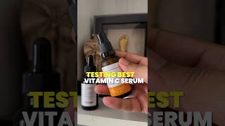 Testing the Best Vitamin C Serum For Your SKIN  Bitadine Test Results amp Reviews shorts [upl. by Turmel]