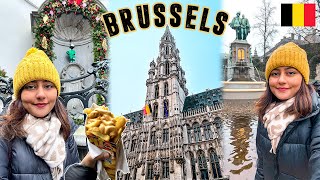 24 Hours in Brussels Belgium 🇧🇪 The Most MAGICAL Experience  Solo Trip To Europe [upl. by Phio]