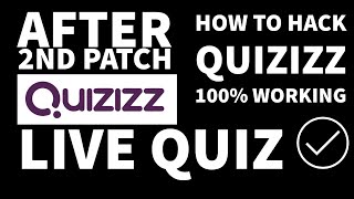 How to hack LIVE QUIZIZZ UPDATED VERSION  full short tutorial  100 WORKING [upl. by Annaynek]