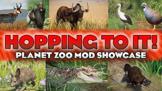 🐇 HOP TO IT  Planet Zoo Mod Showcase [upl. by Ileek]