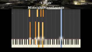 ♫ I Wish by Carl Thomas Piano Tutorial in Db Major RampB  Neo SOul ♫ [upl. by Nonaihr]