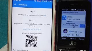 how to download amp install shareit in jio phone  jio phone me shareit kaise chalaye [upl. by Issirk917]