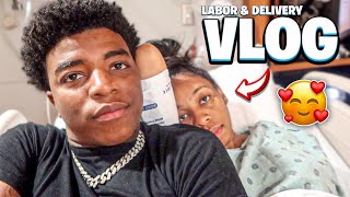 LABOR AND DELIVERY VLOG [upl. by Nnoj]