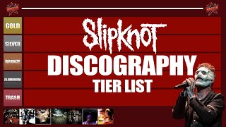 Slipknot Discography  Tier List [upl. by Aronle]