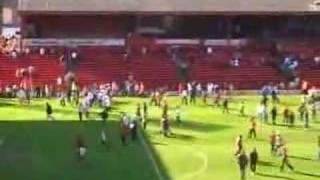 Barnsley FC 2007 Championship Survival Celebrations [upl. by Witte]