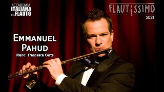 Emmanuel Pahud  Concertino op 107 for flute and piano by Cécile Chaminade [upl. by Meesaw]