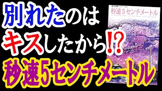 【アニメ考察】なぜ『秒速5センチメートル』で2人は別れたのか？たった一度のキスが意味したものとは… [upl. by Carilla]