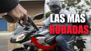 TOP 10 de las motos más robadas en Colombia 😮  Te sorprenderá [upl. by Enail]